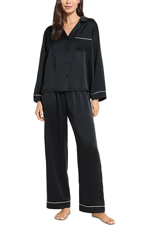 Eberjey Inez Washable Silk Long Pajama Set