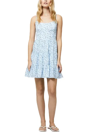 French Connection Kiva Tiered Mini Dress