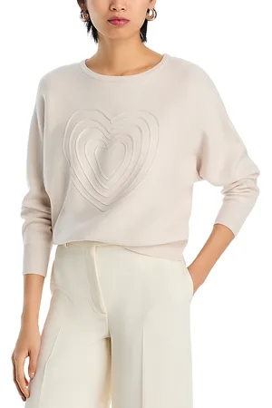 ELIE TAHARI Heart Stitch Sweater