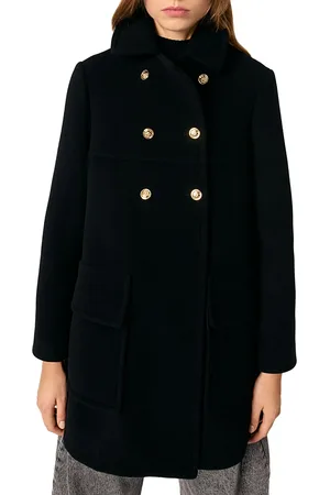 Maje Wool Blend Coat
