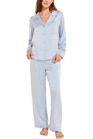 Eberjey Inez Washable Silk Long Pajama Set