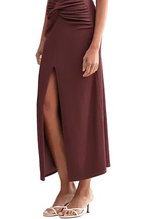 PATBO Merian Knit Maxi Cover-Up Skirt