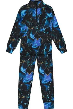 Deux par Deux Two Piece Thermal Underwear Set Black