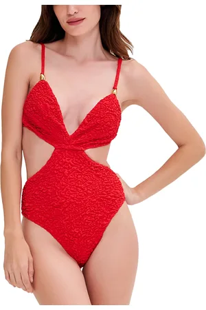 PATBO Papillon Jacquard Butterfly One Piece Swimsuit