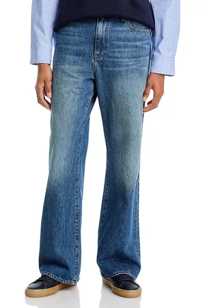Simkhai Poe Wide Leg Jeans in Vintage Blue