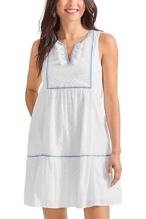 Tommy Bahama Tassel Trim Swim Cover-Up Dress