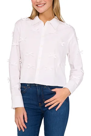 CE&CE Cropped Princess Bow Top