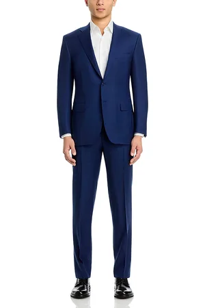 CANALI Siena Tonal Plaid Classic Fit Suit