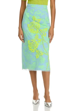 Essentiel Antwerp Mesh Overlay Skirt
