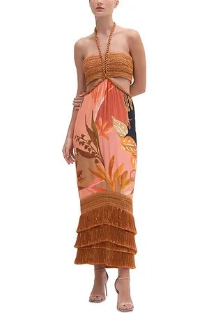 PATBO Bananier Rope Trim Maxi Dress