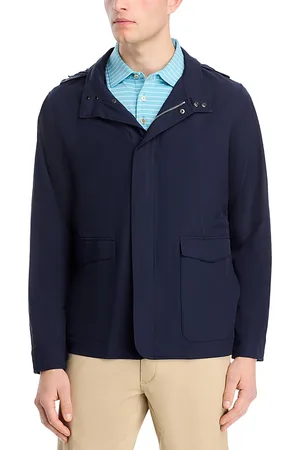 Peter Millar Discover Regular Fit Detachable Hood Field Jacket