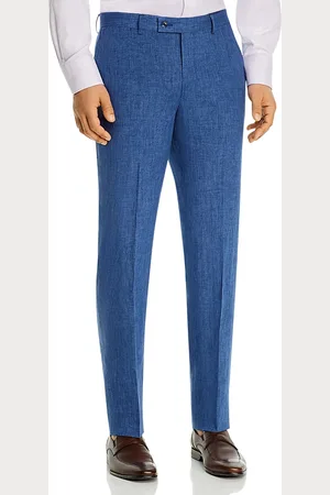 Robert Graham Delave Linen Slim Fit Suit Pants
