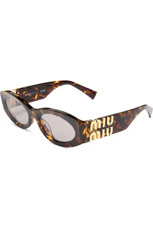 Miu Miu Oval Sunglasses, 54mm