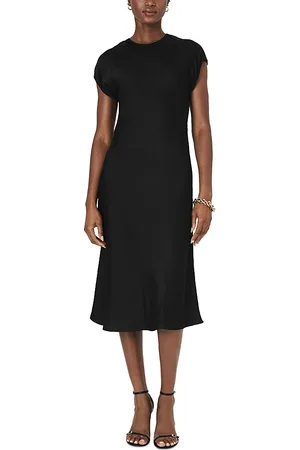 French Connection Ennis Satin Column Midi Dress
