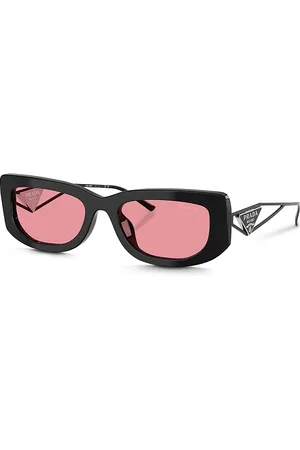 Prada Symbole Rectangular Sunglasses, 53mm