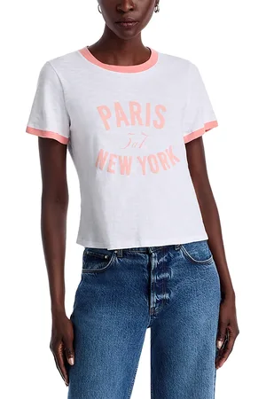 Cinq A Sept Paris New York Ringer Tee