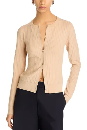 ROSETTA GETTY Crewneck Cardigan Sweater