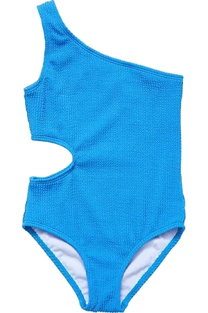 Snapper Rock Marine One Shoulder Swimsuit