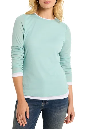 NZT by NIC+ZOE Double Layer Long Sleeve Tee