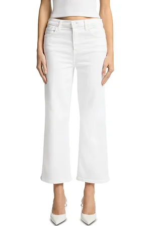 7 for all Mankind Cropped Alexa High Rise Jeans in