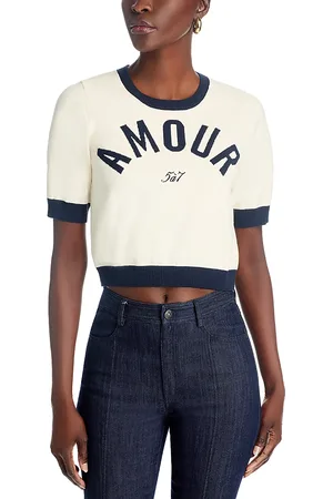 Cinq A Sept Baye Amour Graphic Sweater