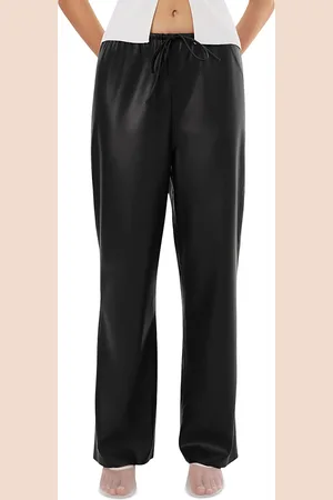 LaMarque Faith Faux Leather Wide Leg High Waisted Pants