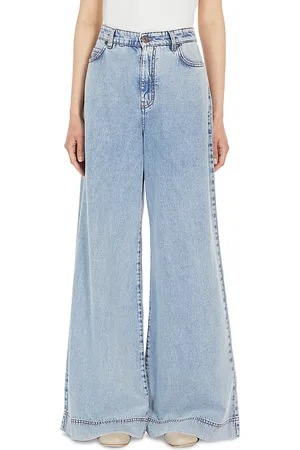 Max Mara Vega Wide Leg Jeans in
