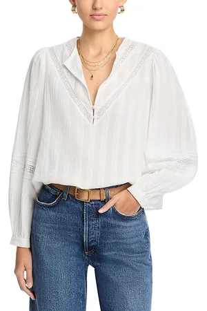 La Fee Maraboutee Lace Trim Blouse