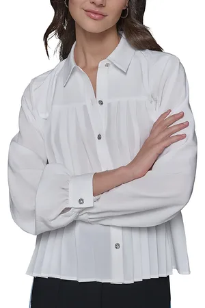 Karl Lagerfeld Pleated Blouse
