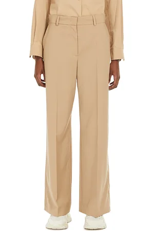 Max Mara Visivo Wool Palazzo Pants
