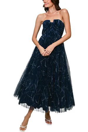 Hutch Corene Floral Tulle Gown