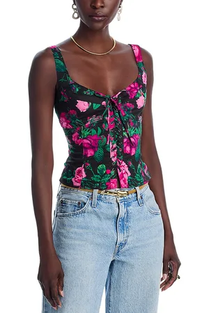 Aqua Corset Top