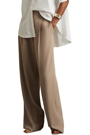 Reiss Eden Wide Leg Trousers