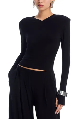 Norma Kamali Long Sleeve Top