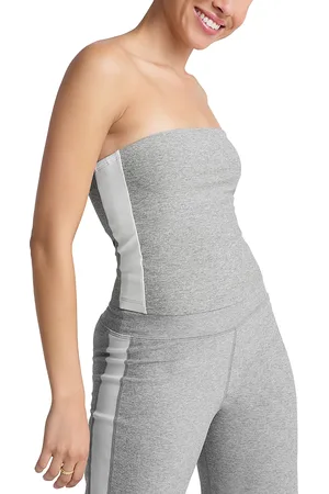 Beyond Yoga Spacedye Stripe Strapless Top