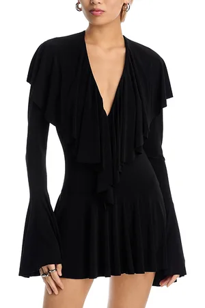Norma Kamali Bodysuit Mini Dress