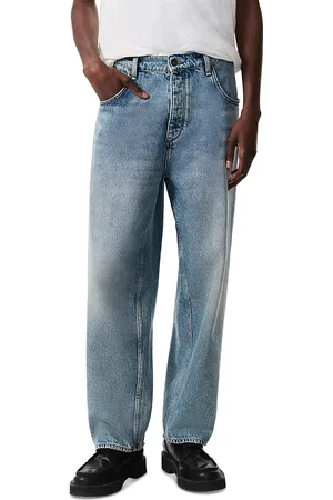 RAG&BONE Authentic Rigid Baggy Jeans in Blue