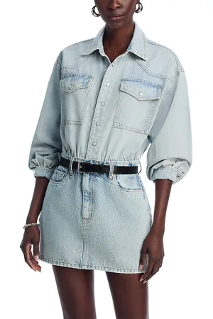 BLANK NYC Two Tone Denim Dress