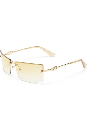Le Specs Alien Rectangle Sunglasses, 69mm