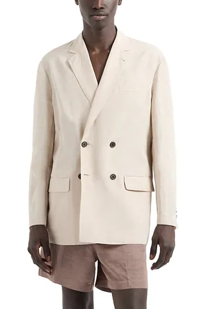 Emporio Armani Regular Fit Double Breasted Blazer