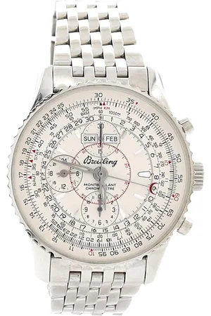 Breitling Navitimer Montbrillant Datora Chronograph Automatic Watch in Stainless Steel 43mm
