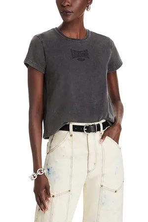 Alexander Wang Alexanderwang. t Shrunken Logo Tee