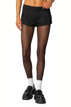 Edikted Kera Tailored Micro Shorts