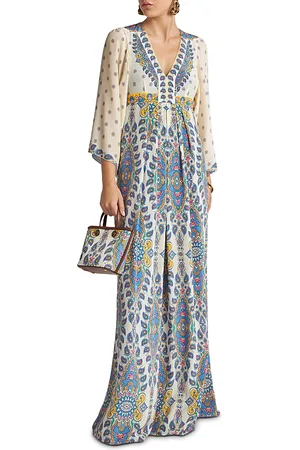 Etro Silk Printed Maxi Dress