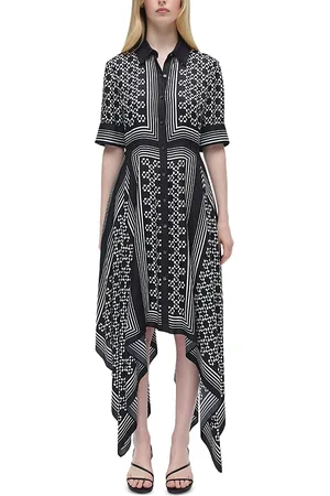Simkhai Abrielle Handkerchief Midi Dress