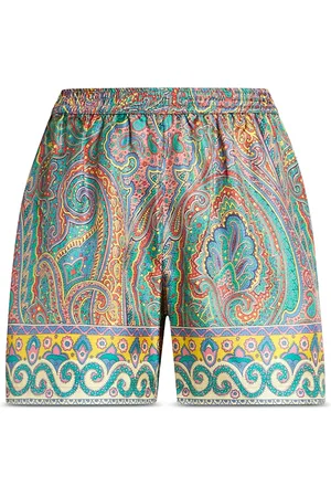 Etro Silk Shorts
