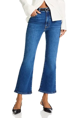 Frame The Reboot High Rise Ankle Bootcut Jeans in