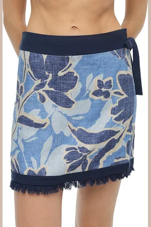 Simkhai Bethany Mini Wrap Skirt