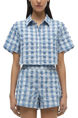 Simkhai Solange Cropped Shirt