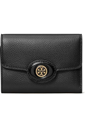 Tory Burch Small Robinson Pebbled Leather Wallet